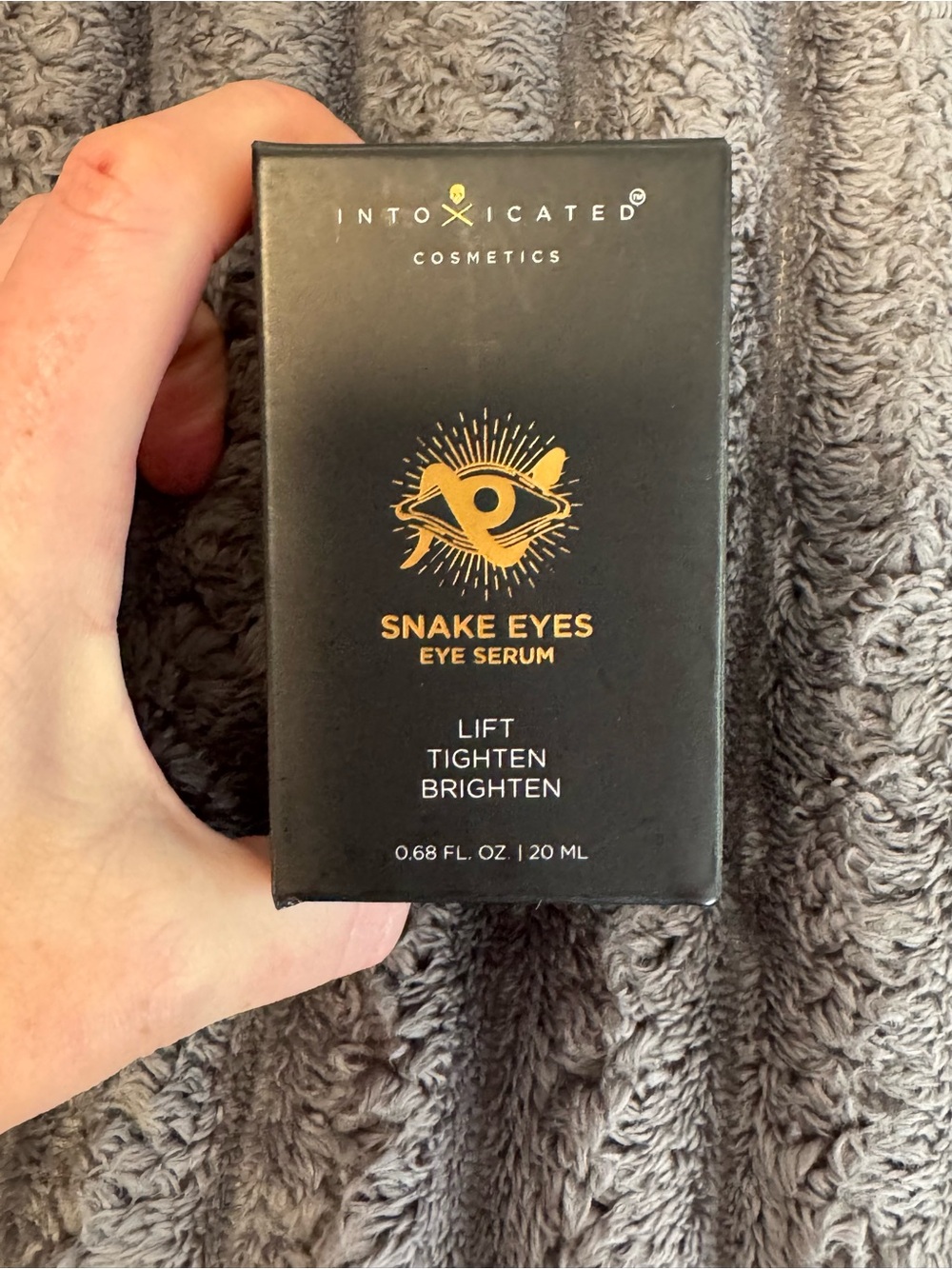 Snake Eyes Eye Serum - Black & Gold
